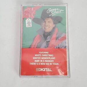 George Straight: Merry Christmas Straight To You [Cassette Tape, 1992 MCA, Seale